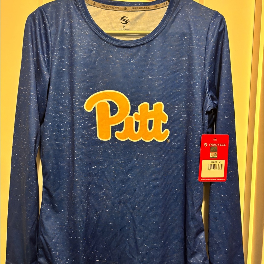 University of Pittsburgh Blue Long Sleeve Women's Tee